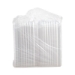 ClearSeal Hinged-Lid Plastic Containers, 9.3 x 8.8 x 3, Clea
