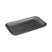 Meat Tray, #17S, 8.3 x 4.8 x 0.65, Black, Foam, 1,000/Carton