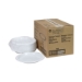 Meadoware Impact Plastic Dinnerware, Plate, 8.88" dia, White