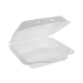 SmartLock Foam Hinged Lid Container, Small, 3 Compartments,