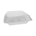 SmartLock Foam Hinged Lid Container, Large, 9 x 9.1 x 3.3, W