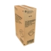 Vented Foam Hinged Lid Container, Dual Tab Lock, 8.4 x 8 x 3