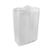 Vented Foam Hinged Lid Container, Dual Tab Lock, 8.4 x 8 x 3