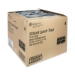 Foam School Trays, 5-Compartment Tray, 8.25 x 10.25 x 1, Bla