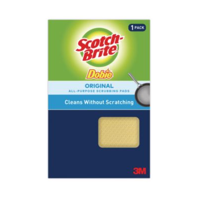 Dobie All-Purpose Cleaning Pad, 3.15 x 4.95, 2.24" Thick, Ye