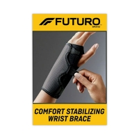 Adjustable Reversible Splint Wrist Brace, Fits Wrists 5.5" t