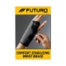 Adjustable Reversible Splint Wrist Brace, Fits Wrists 5.5" t