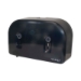 Valay Plastic Mini Jumbo Bath Tissue Dispenser, Two Rolls, 9