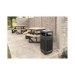 Canmeleon Recessed Panel Receptacles, 15 gal, Polyethylene,