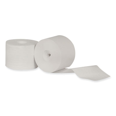 Coreless High Capacity Bath Tissue, 2-Ply, White, 750 Sheets
