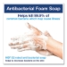 Premium Antibacterial Foam Soap Refill, Unscented, 1 L, 6/Ca