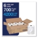 Advanced Matic Hand Towel Roll, 1-Ply, 7.7" x 700 ft, White,