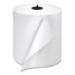 Paper Wiper Roll Towel, 1-Ply, 7.68" x 1,150 ft, White, 4 Ro