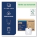 Paper Wiper Roll Towel, 1-Ply, 7.68" x 1,150 ft, White, 4 Ro