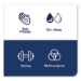 Industrial Paper Wiper, 4-Ply, 11 x 15.75, Unscented, Blue,
