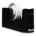 Heavy Duty Weighted Desktop Tape Dispenser with One Roll of