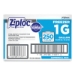 Zipper Freezer Bags, 1 gal, 10.56" x 10.75", Clear, 250/Cart