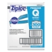 Zipper Freezer Bags, 32 oz, 7" x 7.75", Clear, 300/Carton