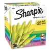 Tank Style Highlighter Value Pack, Fluorescent Yellow Ink, C