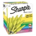 Tank Style Highlighter Value Pack, Fluorescent Yellow Ink, C