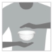 PresentaBowls Clear Bowls, 32 oz, Plastic, 63/Bag, 4 Bags/Ca