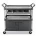 Xtra Instrument Cart with Locking Storage Area, Plastic, 3 S