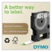 D1 Standard Labels, 0.5" x 23 ft, Black Print on White Tape,