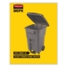 Brute Roll-Out Heavy-Duty Container, 65 gal, Polyethylene, G