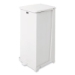 Defenders Heavy-Duty Steel Step Can, 13 gal, Steel, White