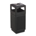 Canmeleon Recessed Panel Receptacles, 15 gal, Polyethylene,