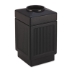 Canmeleon Recessed Panel Receptacles, Top-Open, 38 gal, Poly