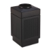 Canmeleon Recessed Panel Receptacles, Top-Open, 38 gal, Poly