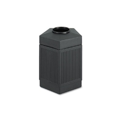 Canmeleon Indoor/Outdoor Pentagon Receptacle, 45 gal, Polyet