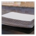 Bakery Bright White Cake Pad, Single Wall Pad, 1/4 Sheet, 10