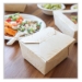 No Tree Folded Takeout Containers, 26 oz, 4.2 x 5.2 x 2.5, N