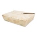 No Tree Folded Takeout Containers, 50 oz, 6.2 x 8.5 x 1.85,
