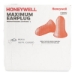 MAXIMUM Single-Use Earplugs, Corded, 33 dB NRR, One Size Fit