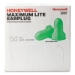 MAXIMUM Lite Single-Use Earplugs, 30 dB NRR, One Size Fits M