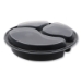 Newspring VERSAtainer Microwavable Containers, Round, 3 Comp