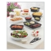 Newspring VERSAtainer Microwavable Containers, Round, 3 Comp