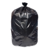Eco Strong Plus Can Liners, 33 gal, 1 mil, 33" x 39", Black,