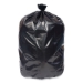 Eco Strong Plus Can Liners, 33 gal, 1 mil, 33" x 39", Black,
