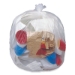Eco Strong Plus Can Liners, 40 gal, 14 mic, 40" x 46", Natur