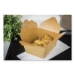 Reclosable Kraft Take-Out Box, 30 oz, 5.06 x 4.27 x 2.4, Bro