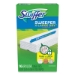 Sweeper XL Dry Refill Cloths, 16.9" x 9.8", White, 16/Box, 4