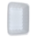Meat Trays, #42K, 8.75 x 6.32 x 2.25, White, Foam, 252/Carto