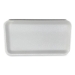 Meat Trays, #10S, 10.93 x 5.75 x 0.63, White, Foam, 500/Cart