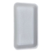 Meat Trays, #15P, 14.44 x 7.88 x 1.37, White, Foam, 200/Cart