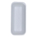 Meat Trays, #1.5, 8.38 x 3.94 x 1.1, White, Foam, 1,000/Cart