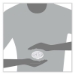 Lift n' Lock Plastic Hot Cup Lids, Fits 8 oz Hot Cups, White